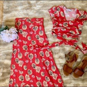 🔺🔻Flynn Skye Wrap two piece set🔻🔺